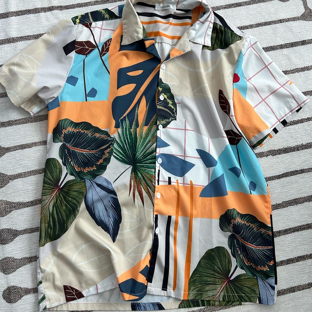 HIS - Colorful button up, super soft!